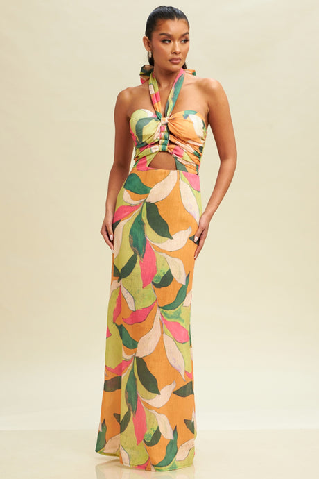 Halter Maxi Dress