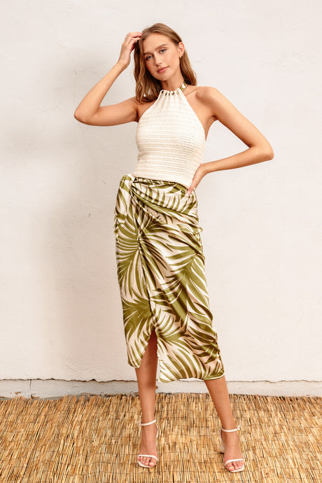 Tropical Skirt Set