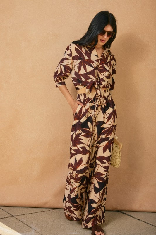 Botanic Knot Front Shirt