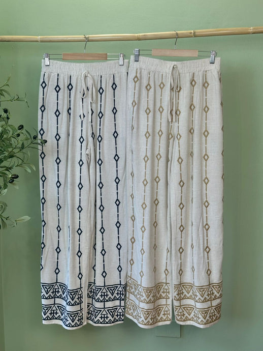 Tribal Border Pants
