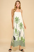 Paradise Palm Maxi Dress