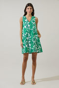 Masey Tropical Shift Mini Dress