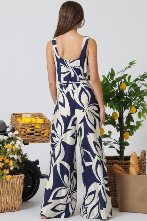 Azure Charm Jumpsuit