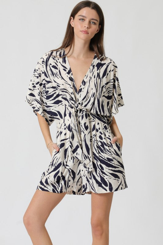 Midnight Shock Romper