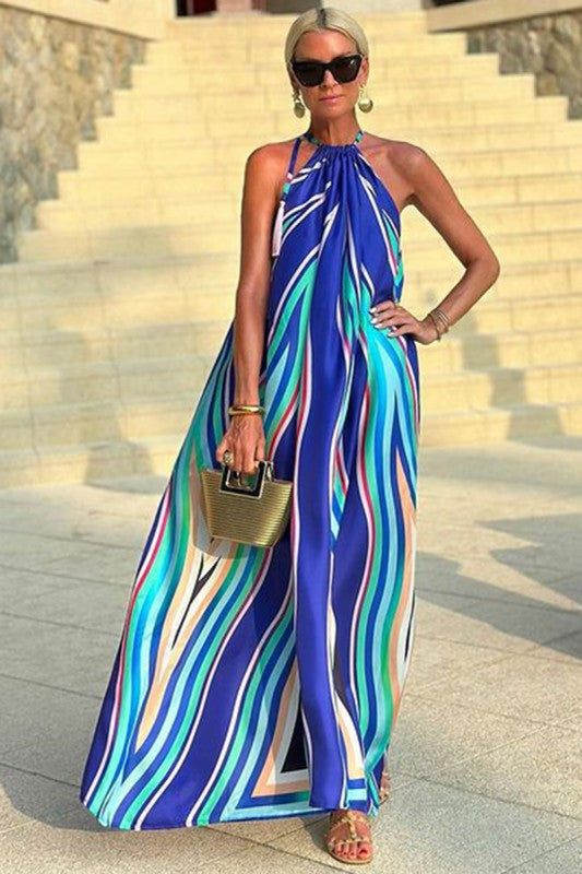 Seaside Sonata Maxi Dress