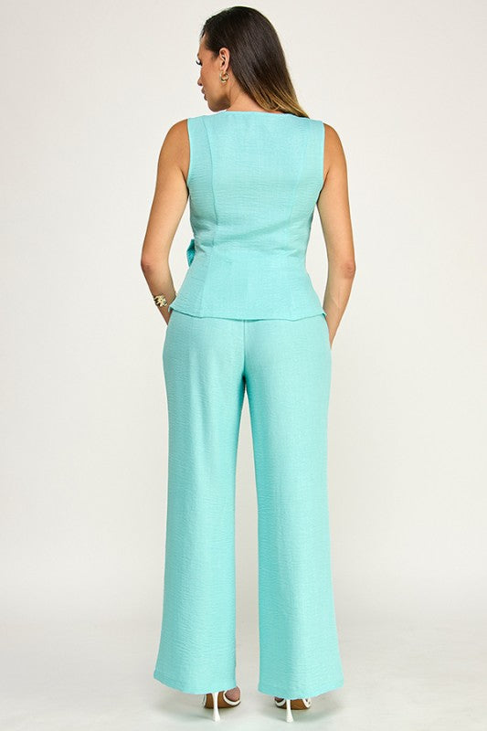 Aqua Allure Pants Set
