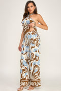 Floral Harmony Pants Set