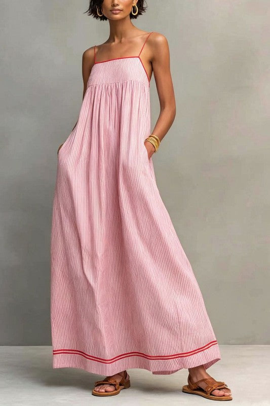 Casually Strapy Maxi Dress