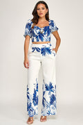 Amalfi Palms Pants Set