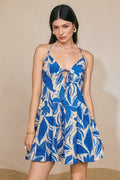 Royalty Blue Mini Dress