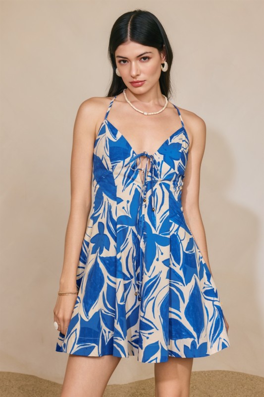 Royalty Blue Mini Dress
