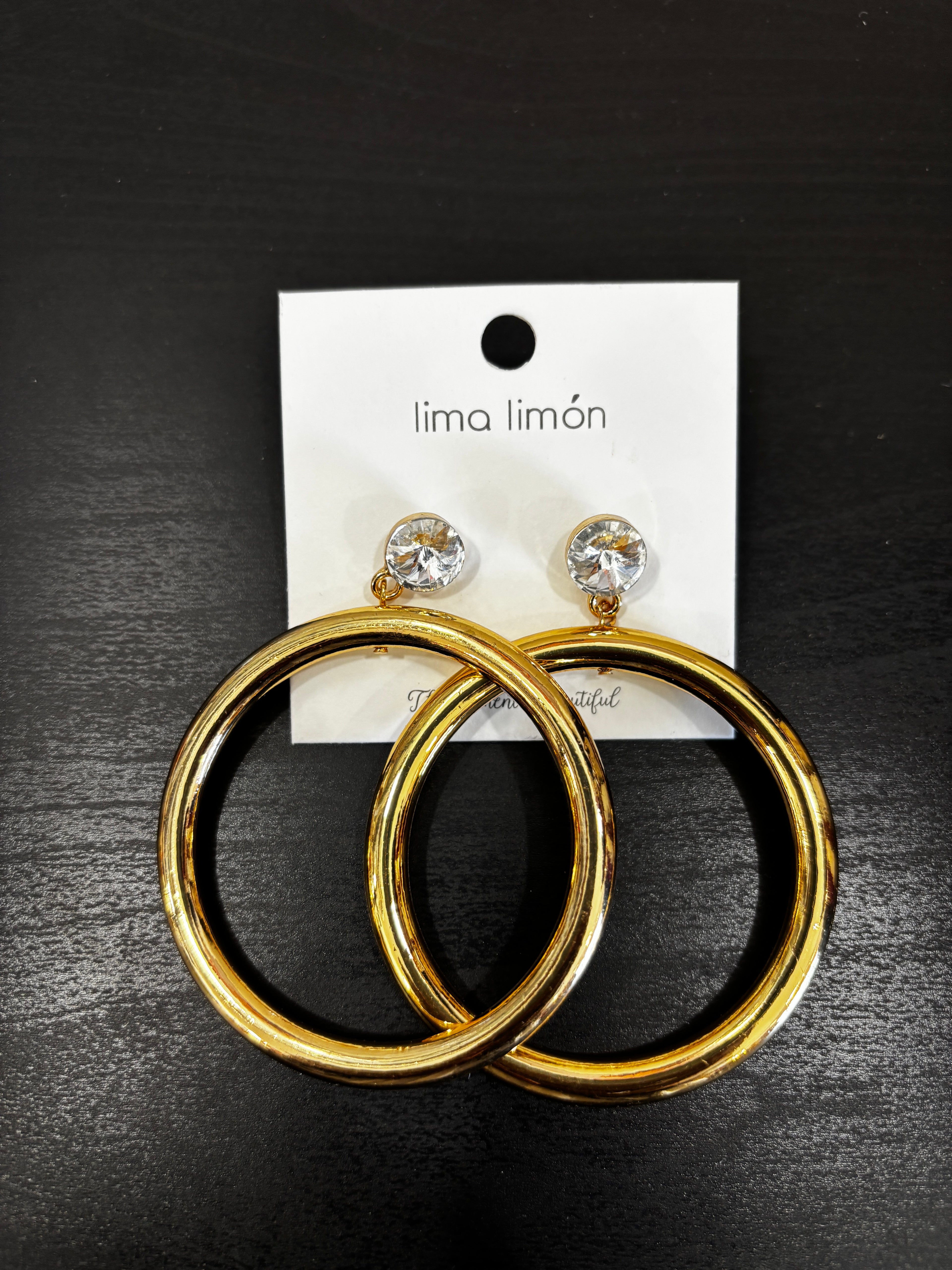 Gold earring 52