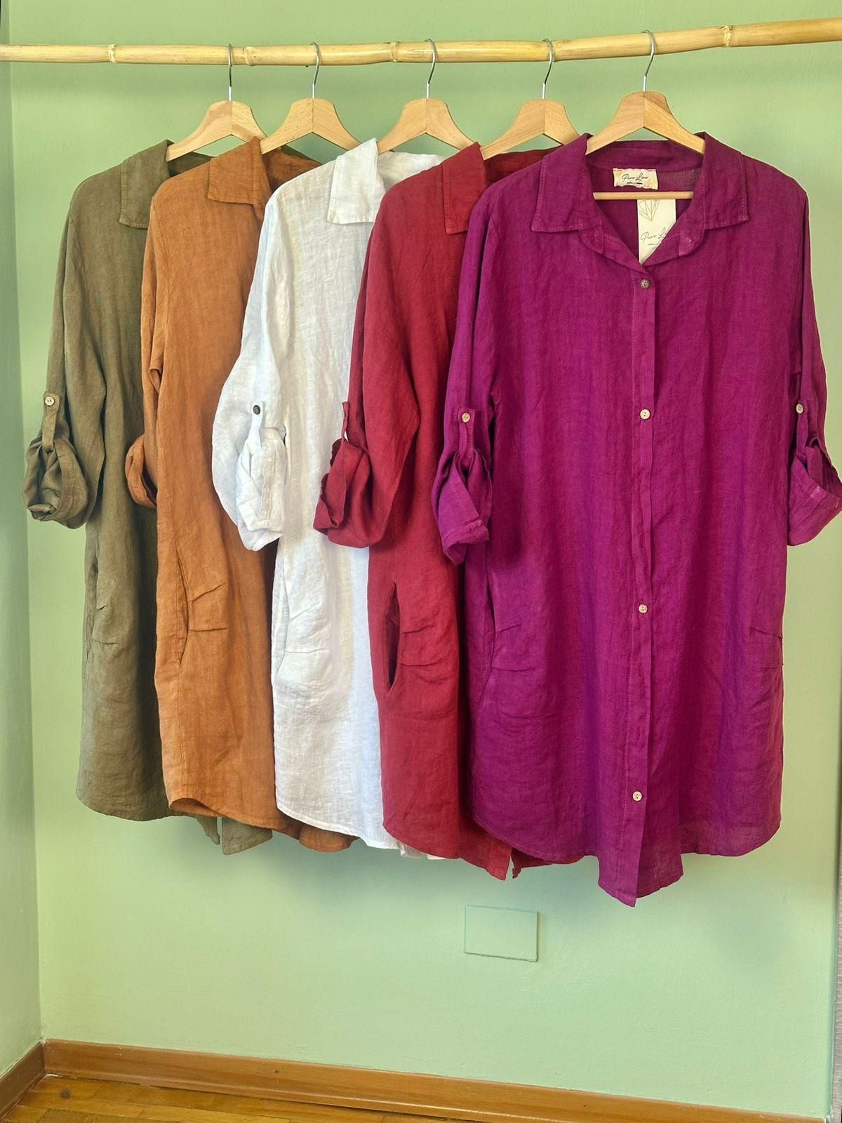 Everyday Linen Tunic Dress