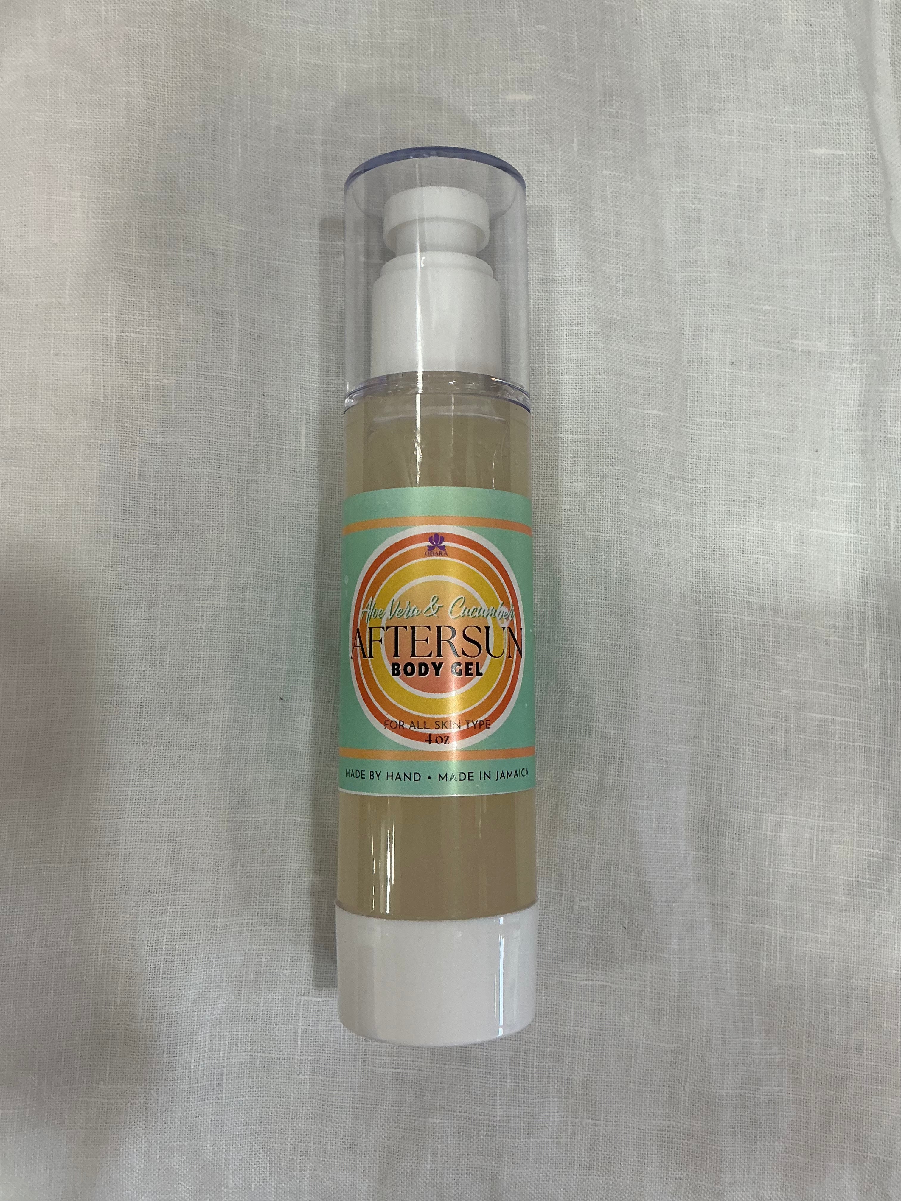 Aloe Vera & Cucumber Aftersun Body Gel 4oz