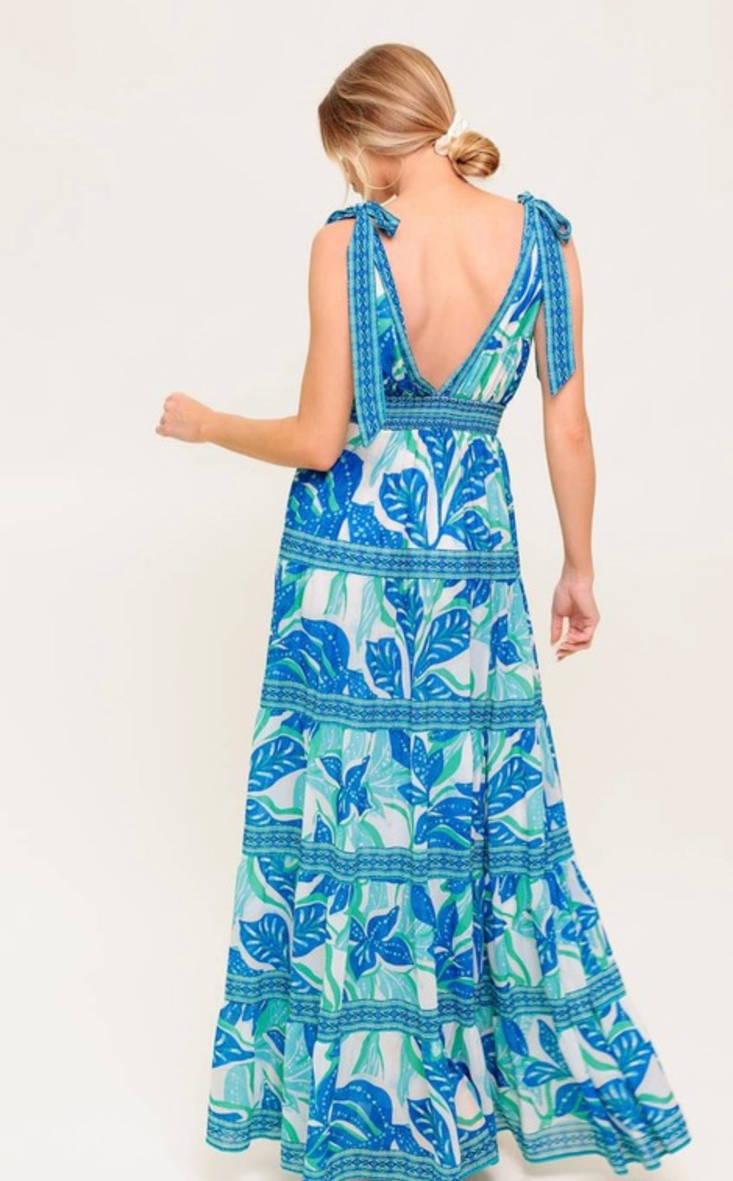 Tropicana Tiered Maxi Dress