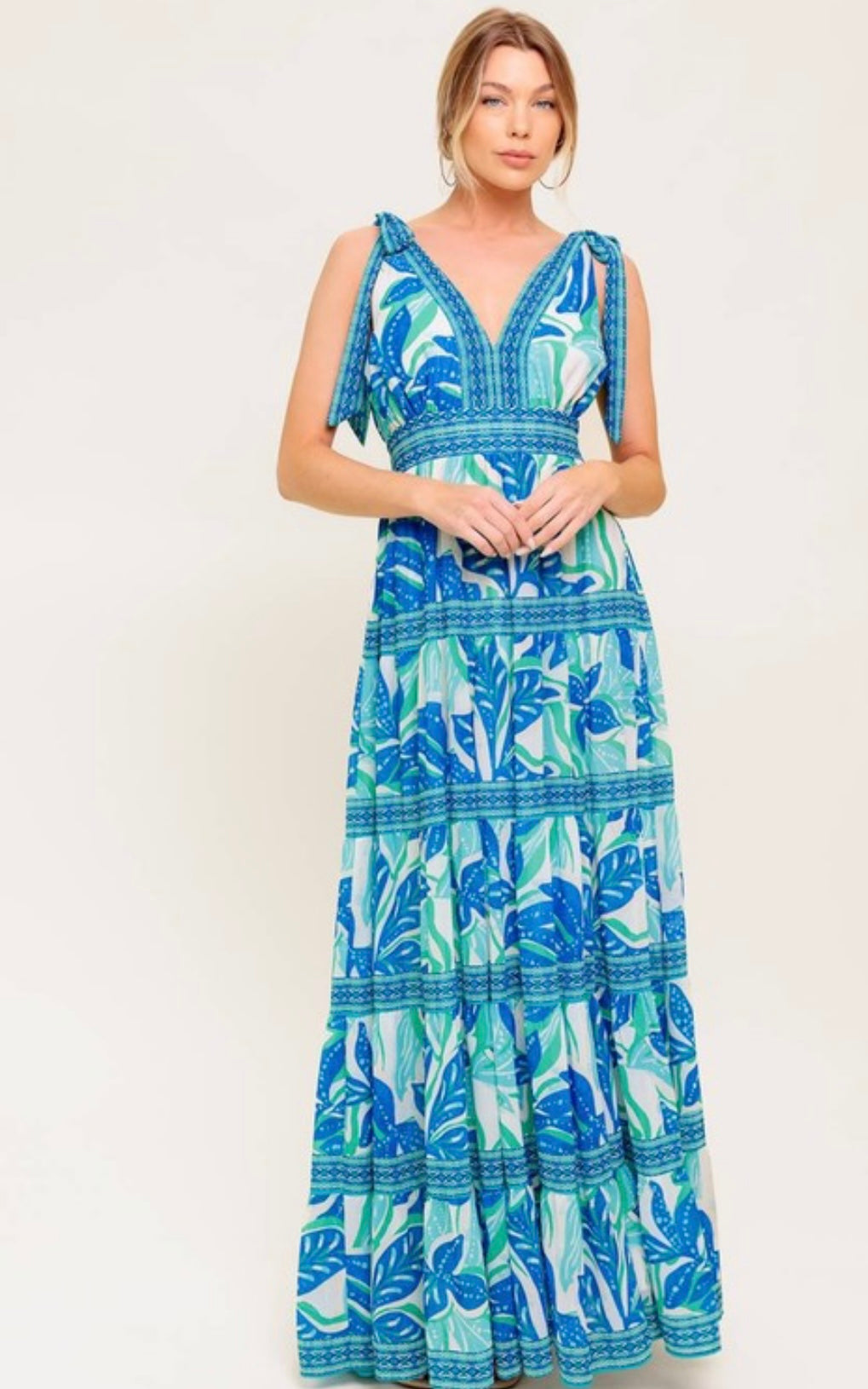 Tropicana Tiered Maxi Dress