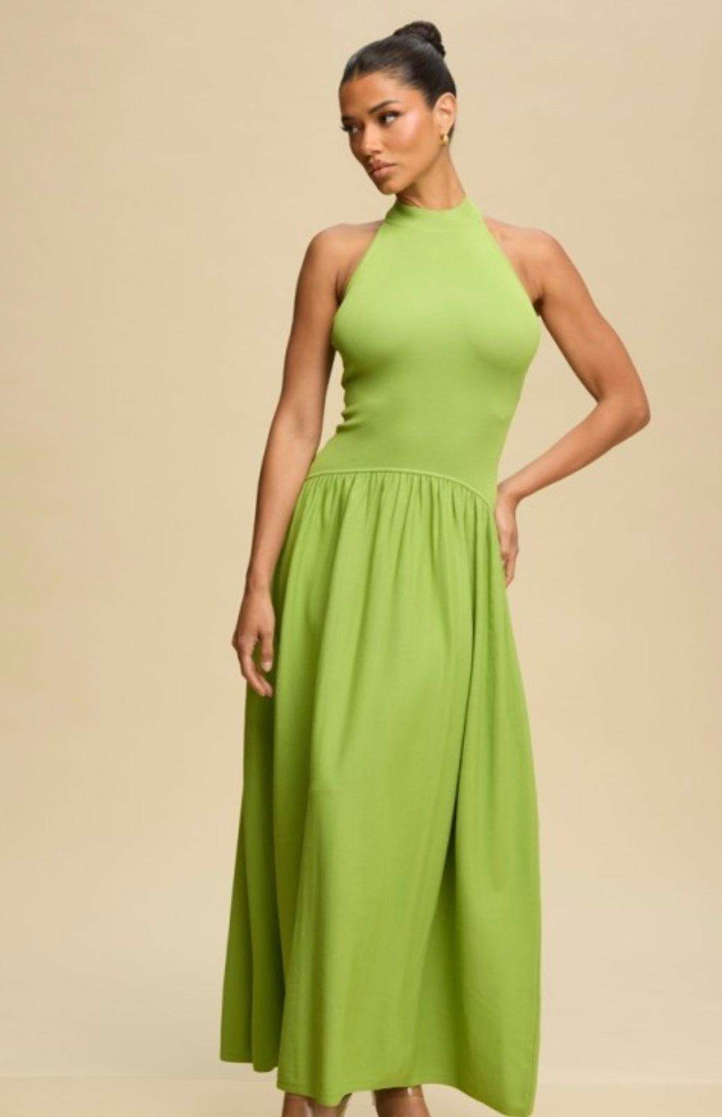 Lush Halter Maxi Polka Dots Boutique Lush Halter Maxi Polka Dots Boutique