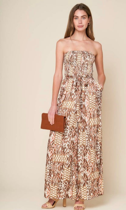 Savanna Strapless Jumpsuit