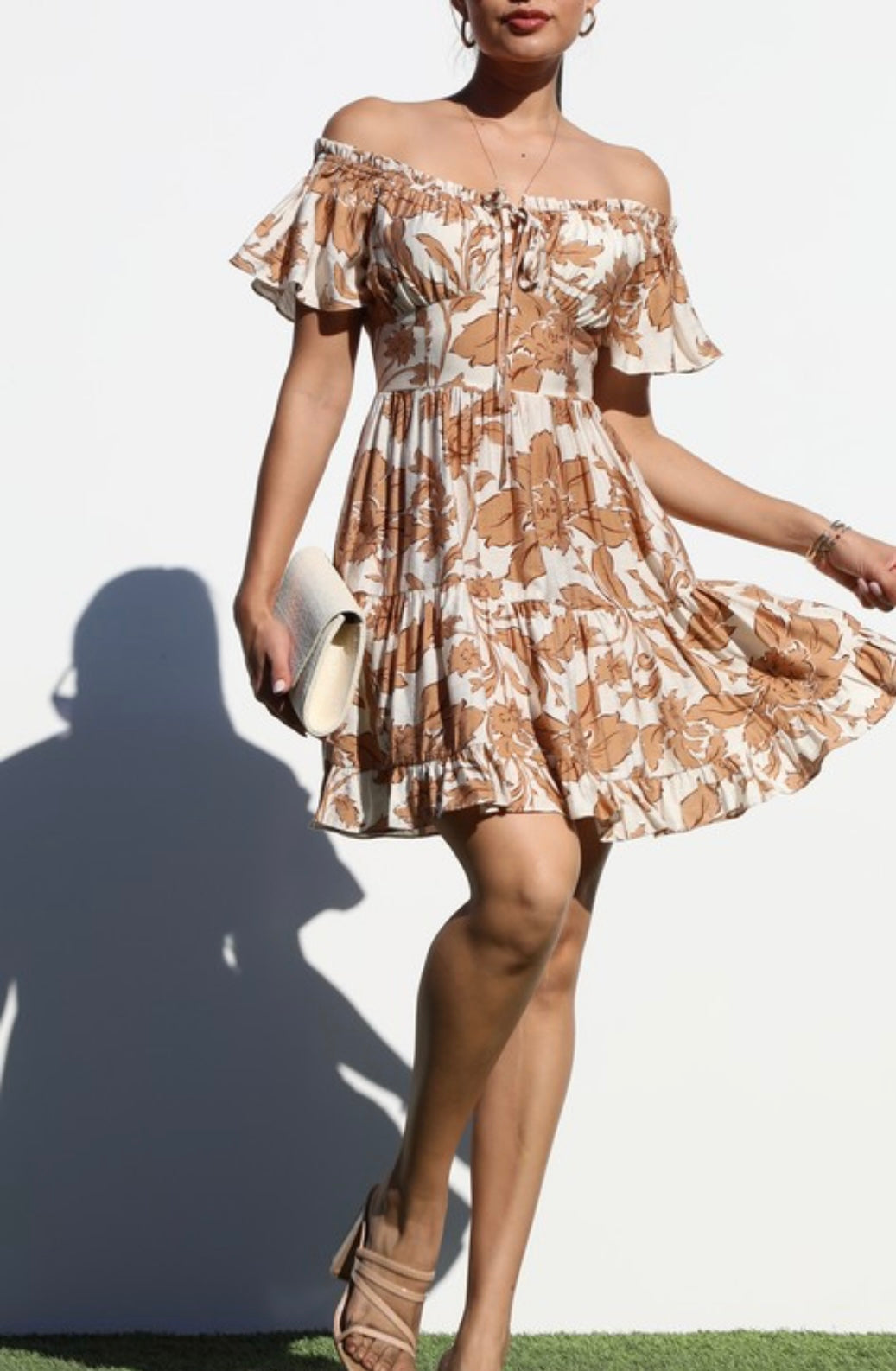 Sun-kissed Ruffle Mini