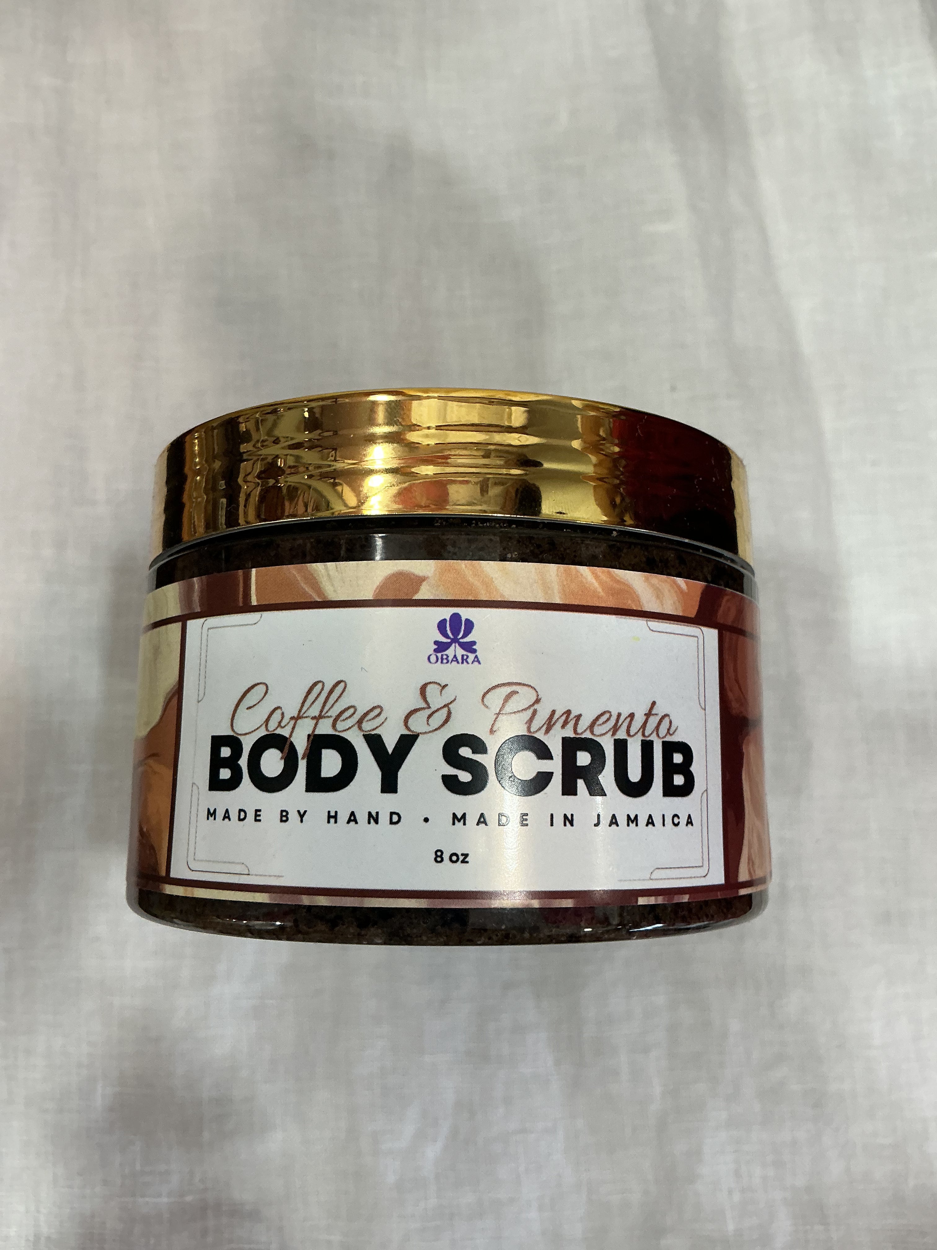 Coffee and Pimento Body Scrub 8oz