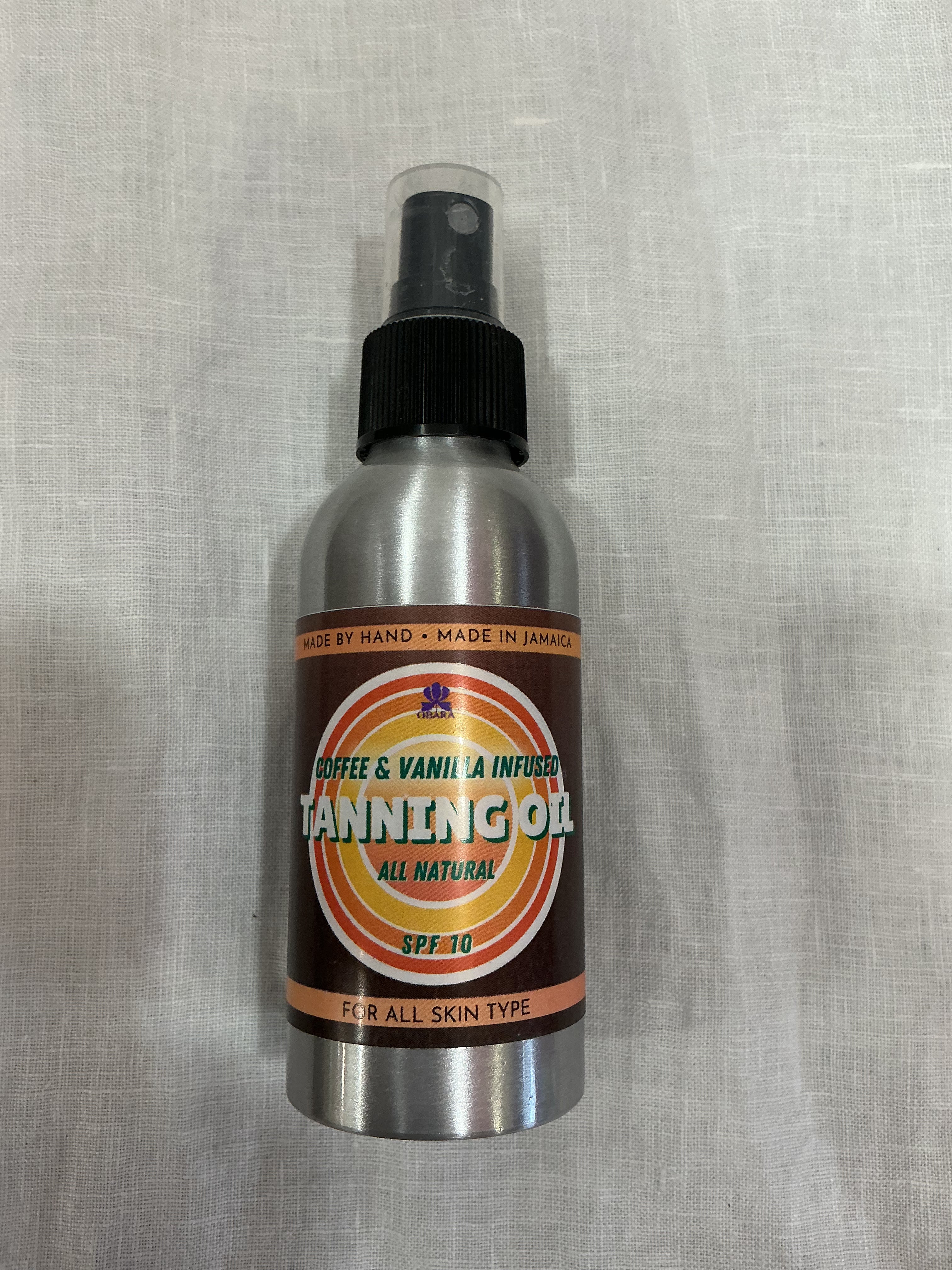 Coffee & Vanilla Infused Tanning Oil SPF 10