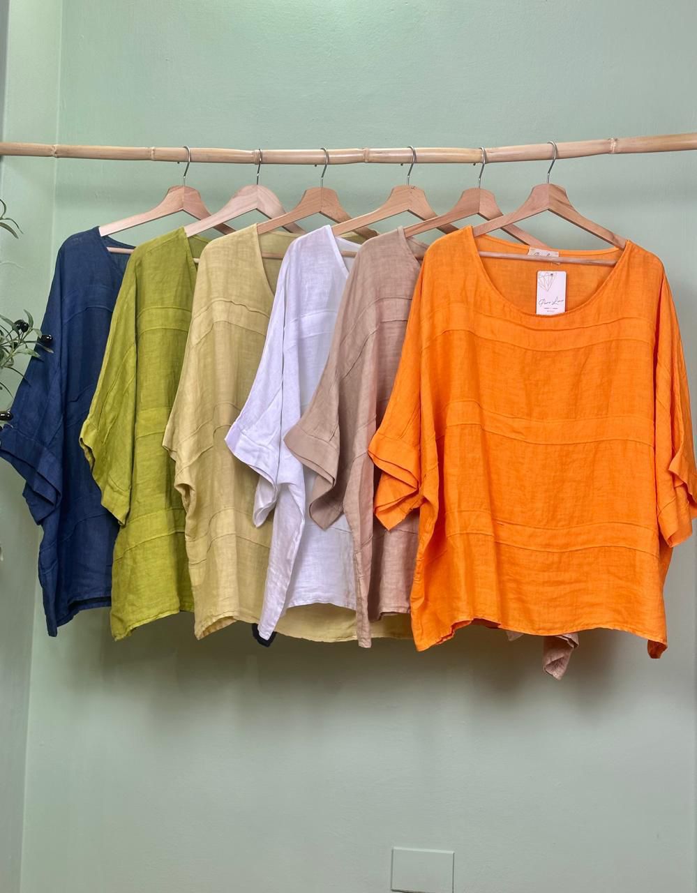 Riviera Linen Blouse