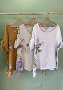 Flower Floral Pants Set