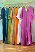 Leap of Linen Jumpsuit