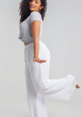 Charlotte Wide Leg Draw String Pants