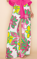 Bloom In Full Color Palazzo Pants