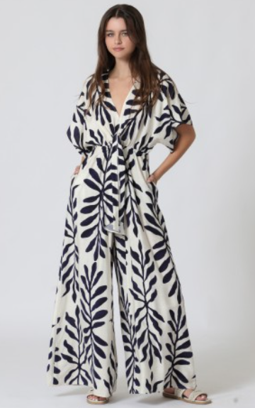 Leaf it to the Dark Jumpsuit