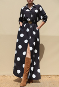 Pretty In Dots Maxi Dress