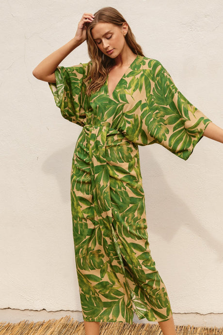 Palm Maxi Dress