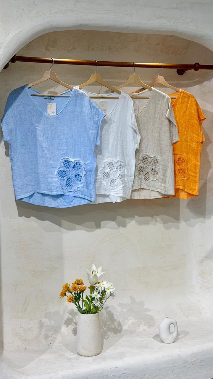42287 linen blouse
