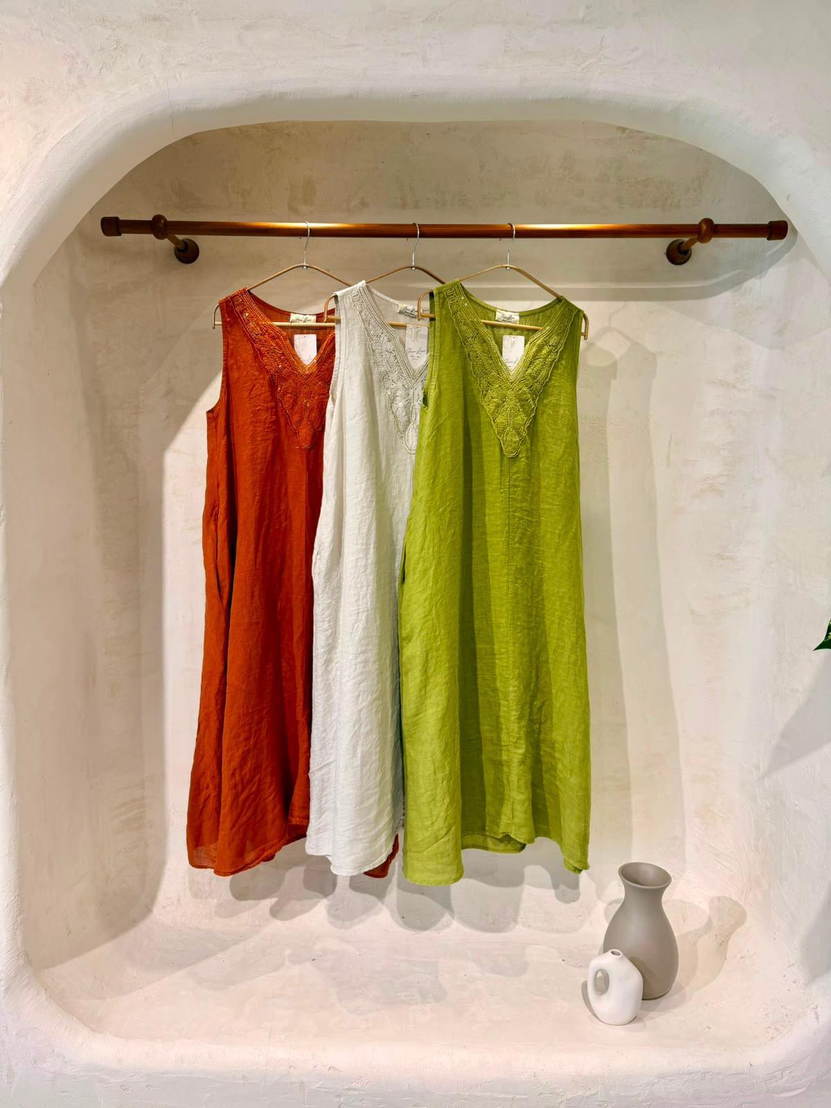 Life in Linen Dress