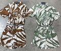 Tropic Twist Shorts Set