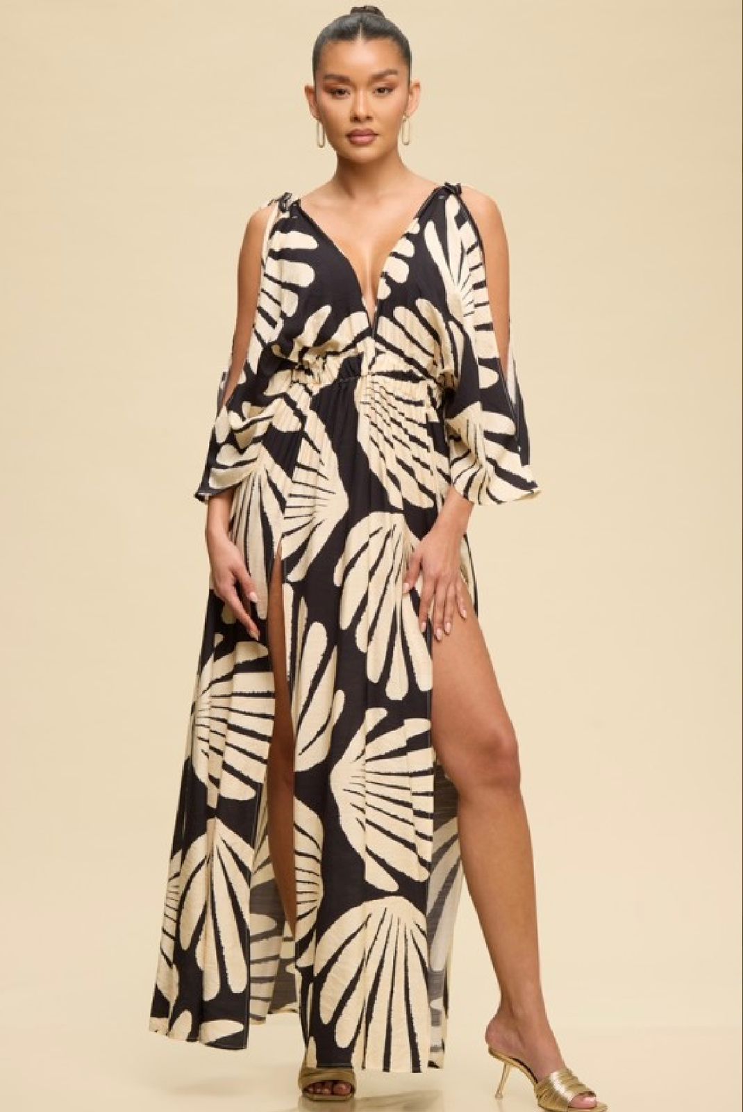 Palm Before The Storm Dress