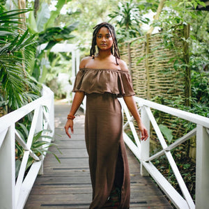 Emily Off Shoulder Maxi Dress